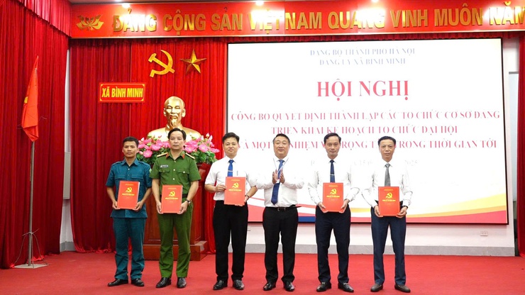Xã Bình Minh kiện toàn tổ chức Đảng, siết chặt kỷ cương quản lý đất đai, tạo nền tảng phát triển bền vững