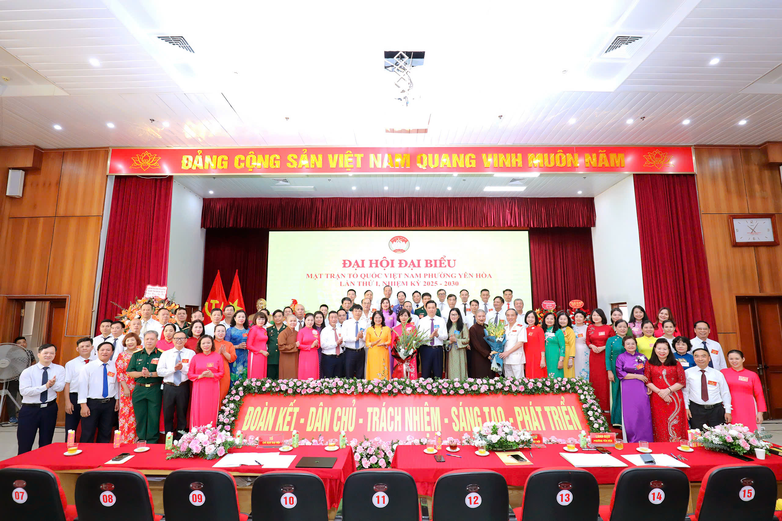 Đại hội MTTQ phường Yên Hòa: Phát huy sức mạnh đại đoàn kết toàn dân, hướng tới phường kiểu mẫu, hiện đại, văn minh