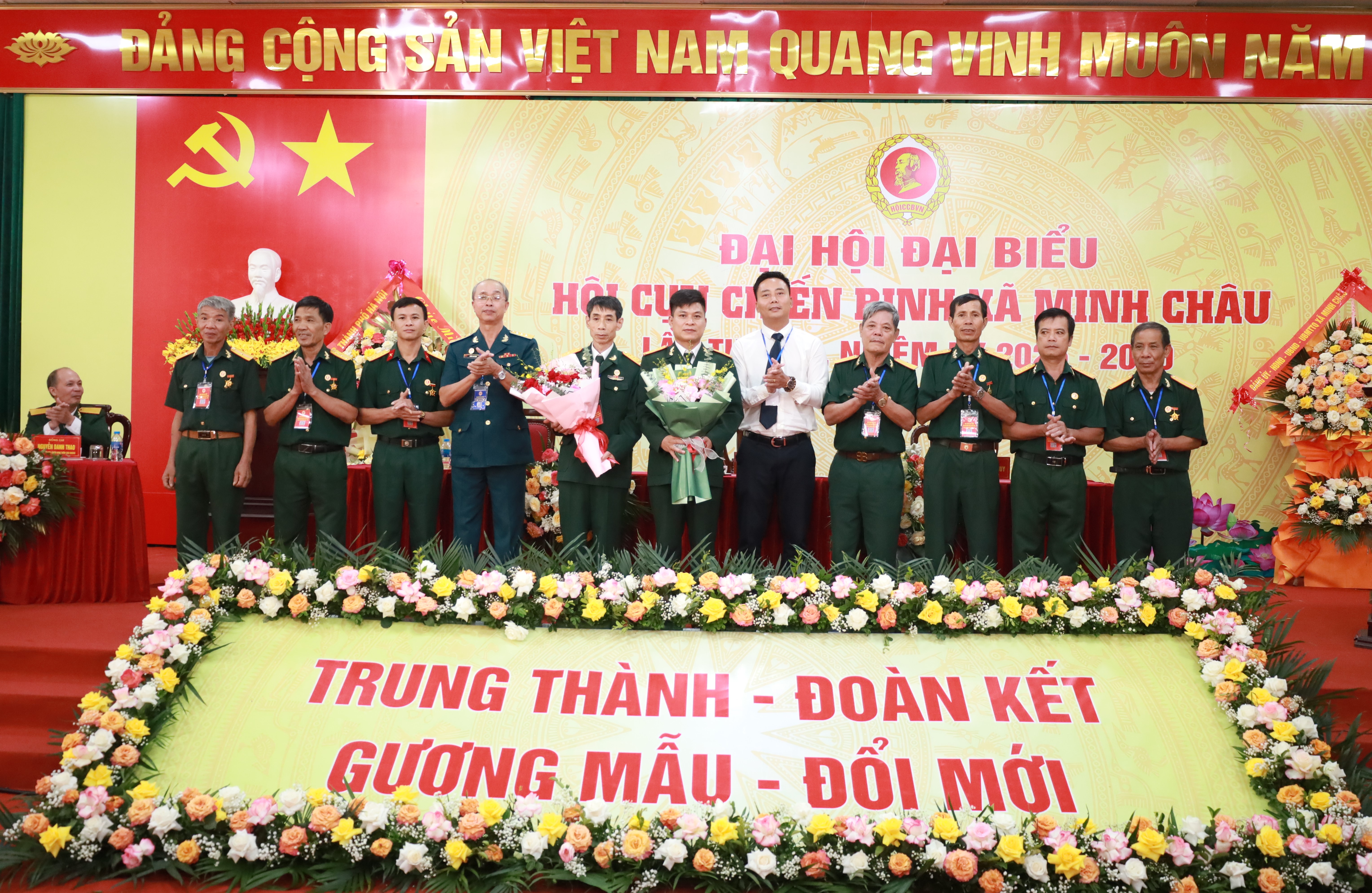 Đại hội Hội Cựu chiến binh xã Minh Châu lần thứ VIII, nhiệm kỳ 2025 - 2030: Phát huy truyền thống “Bộ đội Cụ Hồ”, vững bước trong nhiệm kỳ mới