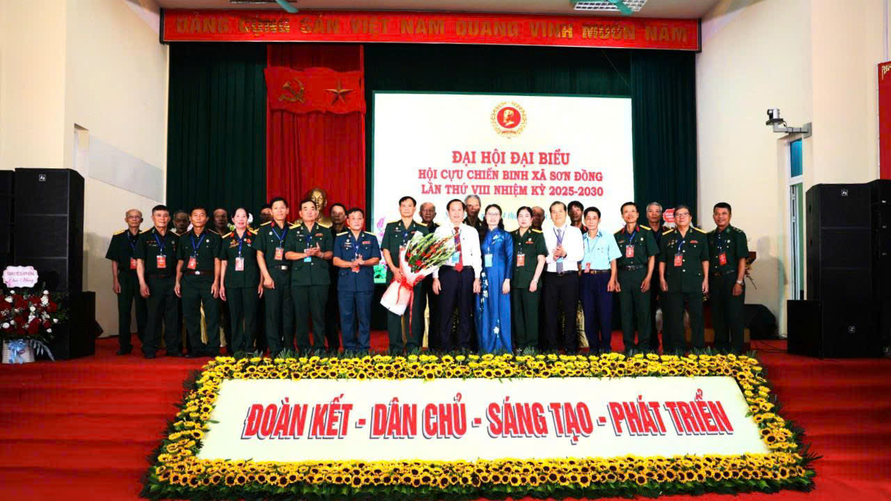 Hội Cựu chiến binh xã Sơn Đồng: Phát huy phẩm chất Bộ đội Cụ Hồ, xây dựng tổ chức Hội vững mạnh