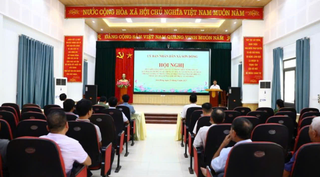 Hà Nội triển khai dự án nhà ở cho lực lượng Công an nhân dân tại xã Sơn Đồng
