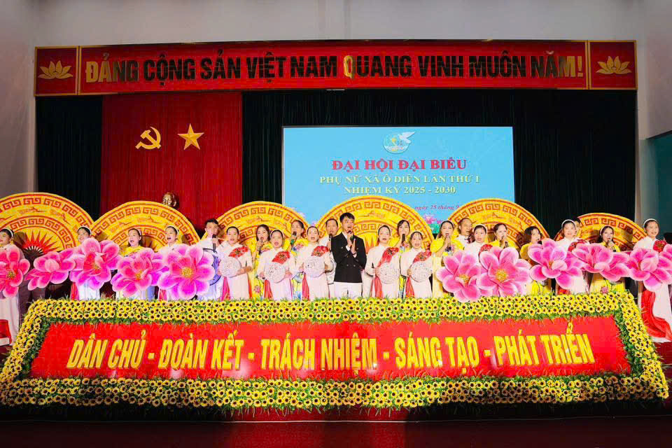 Phụ nữ xã Ô Diên: Quyết tâm đổi mới, bứt phá, sẵn sàng bước vào kỷ nguyên vươn mình