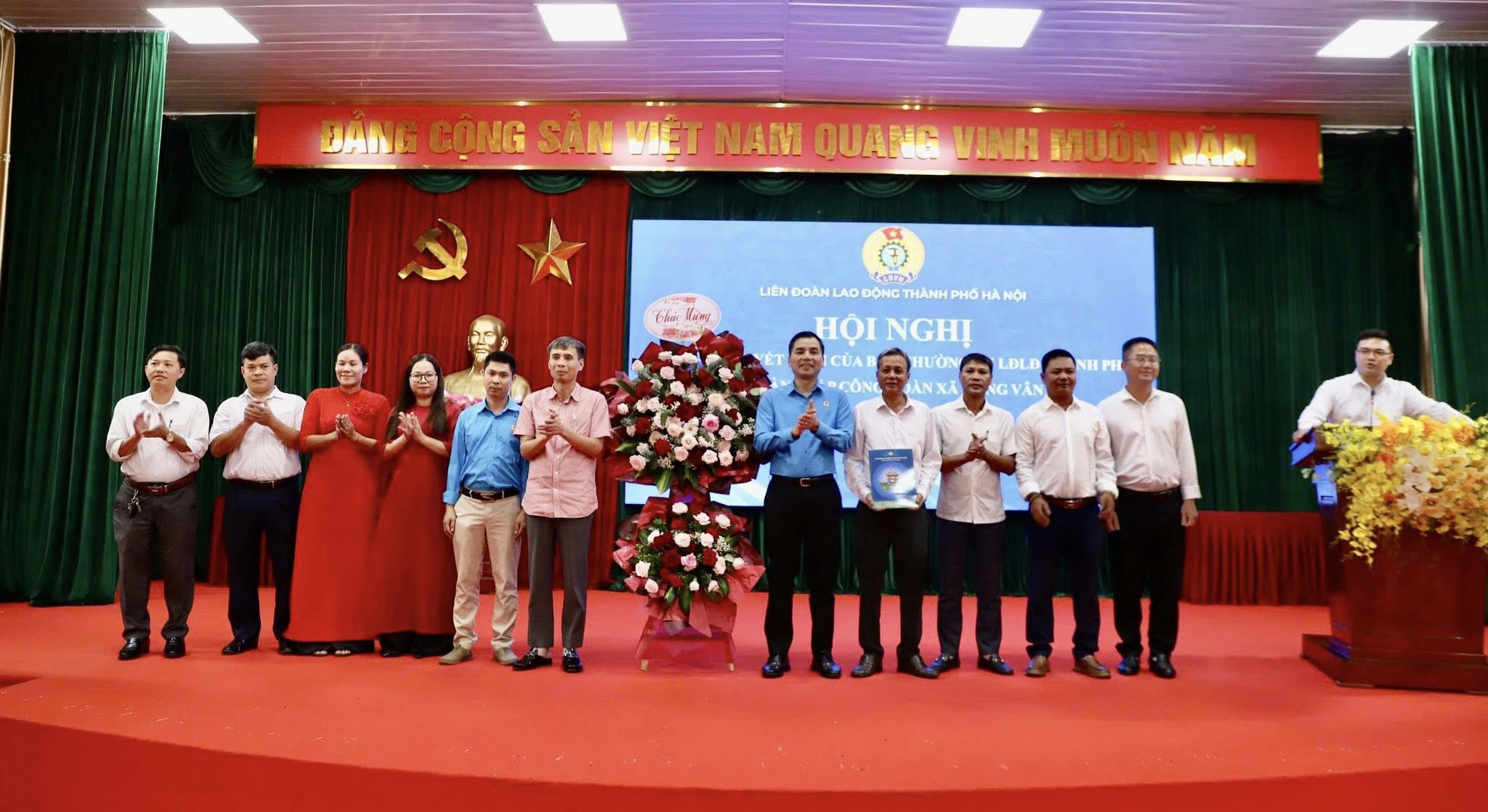Thành lập Công đoàn xã Hồng Vân: Dấu mốc quan trọng trong xây dựng tổ chức chính trị - xã hội tại cơ sở
