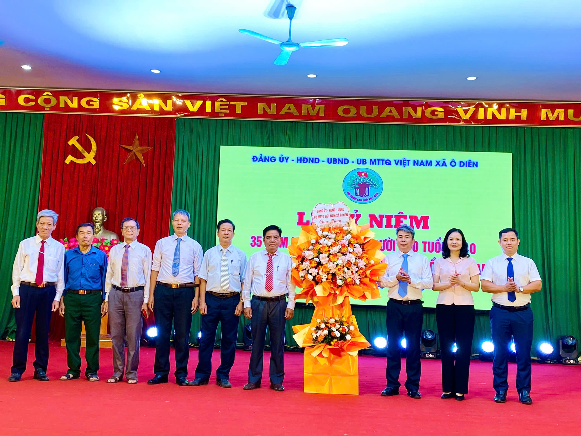 Phát huy vai trò Người cao tuổi trong xây dựng Ô Diên văn minh, hiện đại