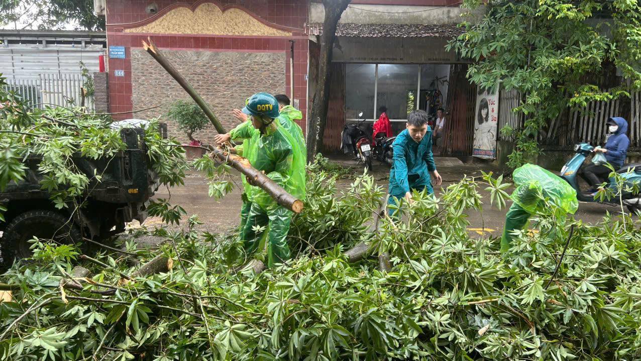 Xã Liên Minh chủ động ứng phó, khẩn trương khắc phục hậu quả bão số 10