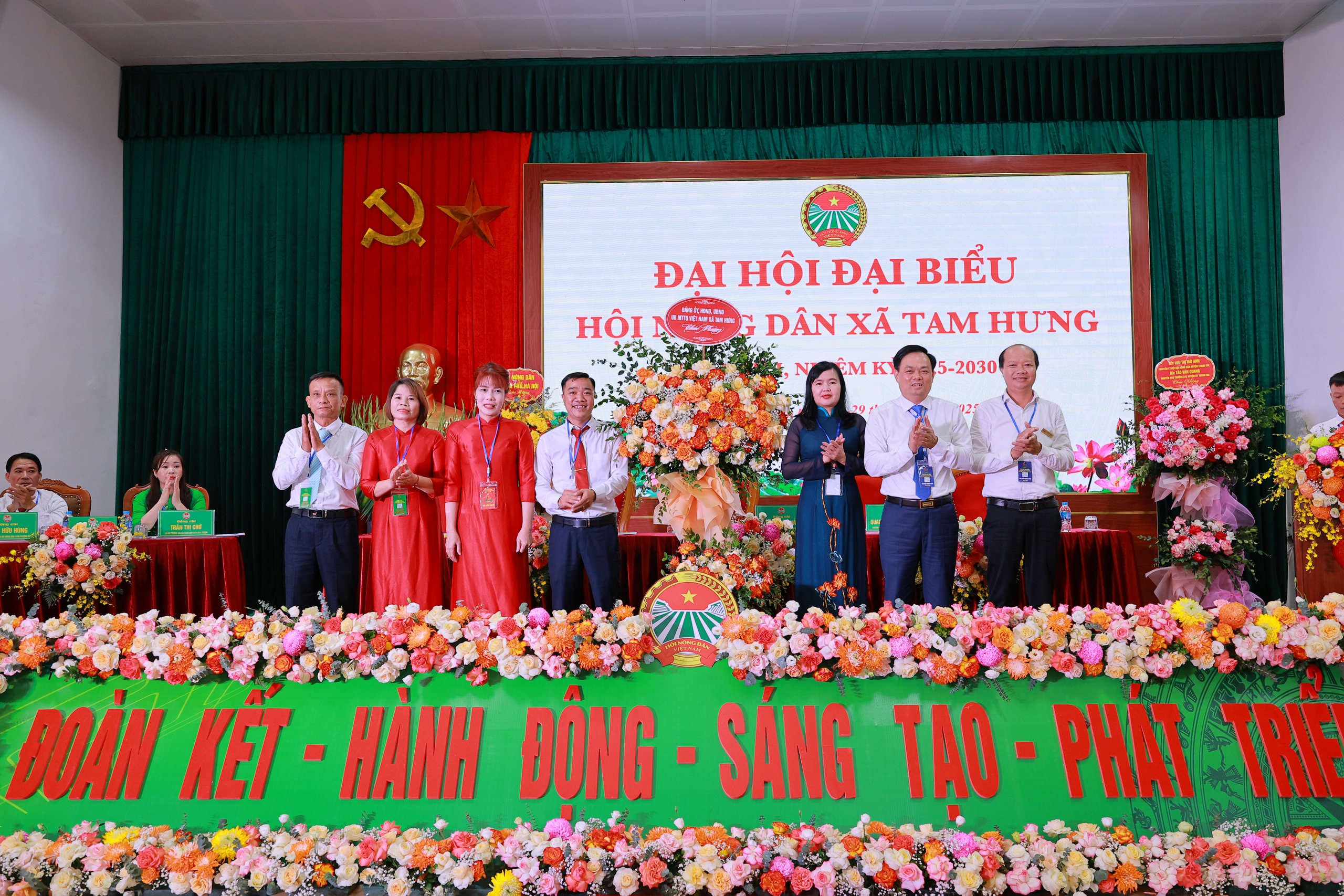 Đại hội Hội Nông dân xã Tam Hưng lần thứ I: Khẳng định vai trò trung tâm của nông dân thời kỳ mới