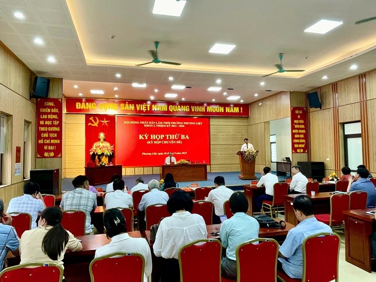 HĐND phường Phường Liệt thông qua nghị quyết về việc đổi tên các tổ dân phố trên địa bàn phường 