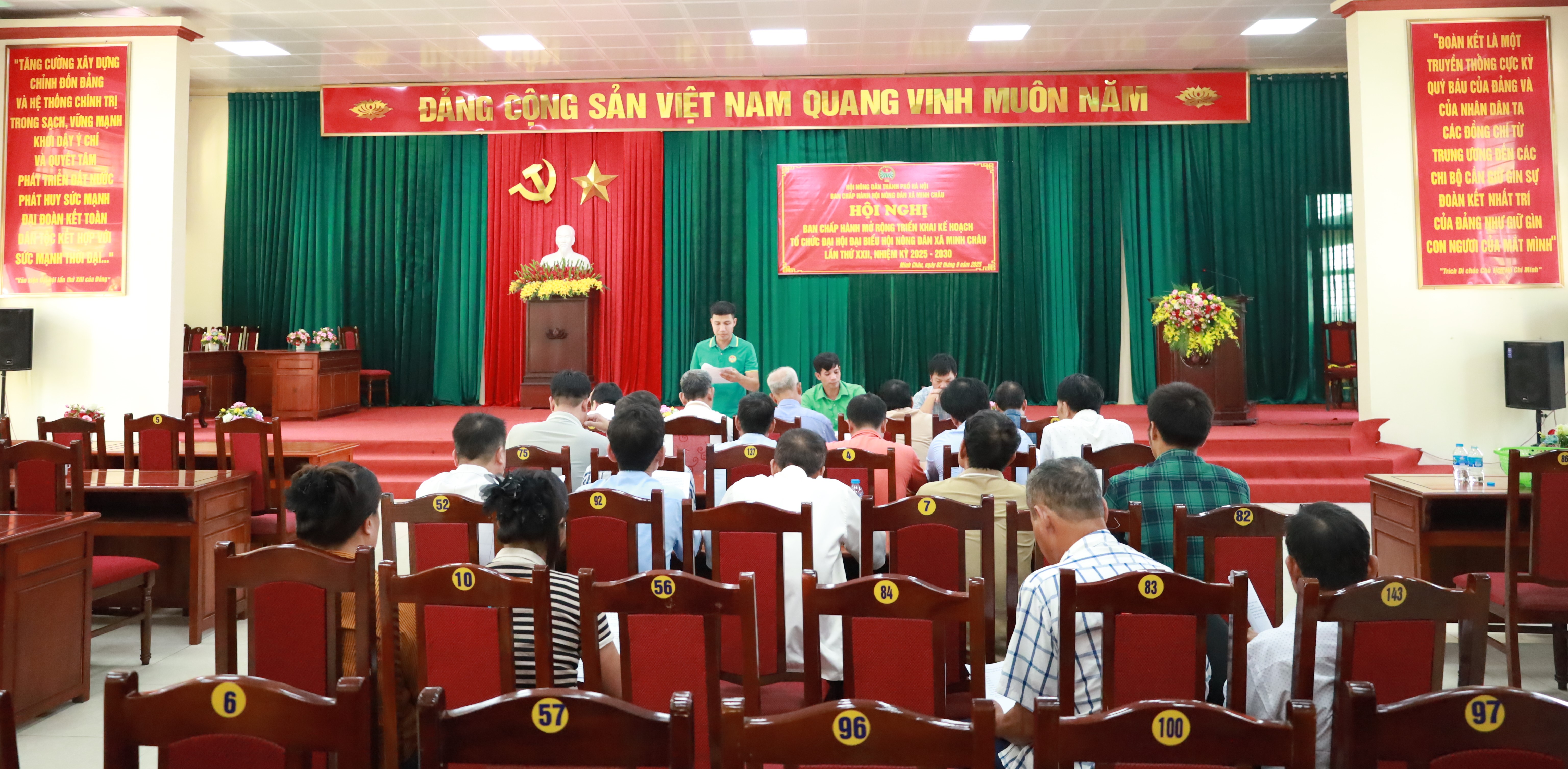 Hội Nông dân xã Minh Châu: Triển khai kế hoạch tổ chức Đại hội Đại biểu lần thứ XXII, nhiệm kỳ 2025-2030