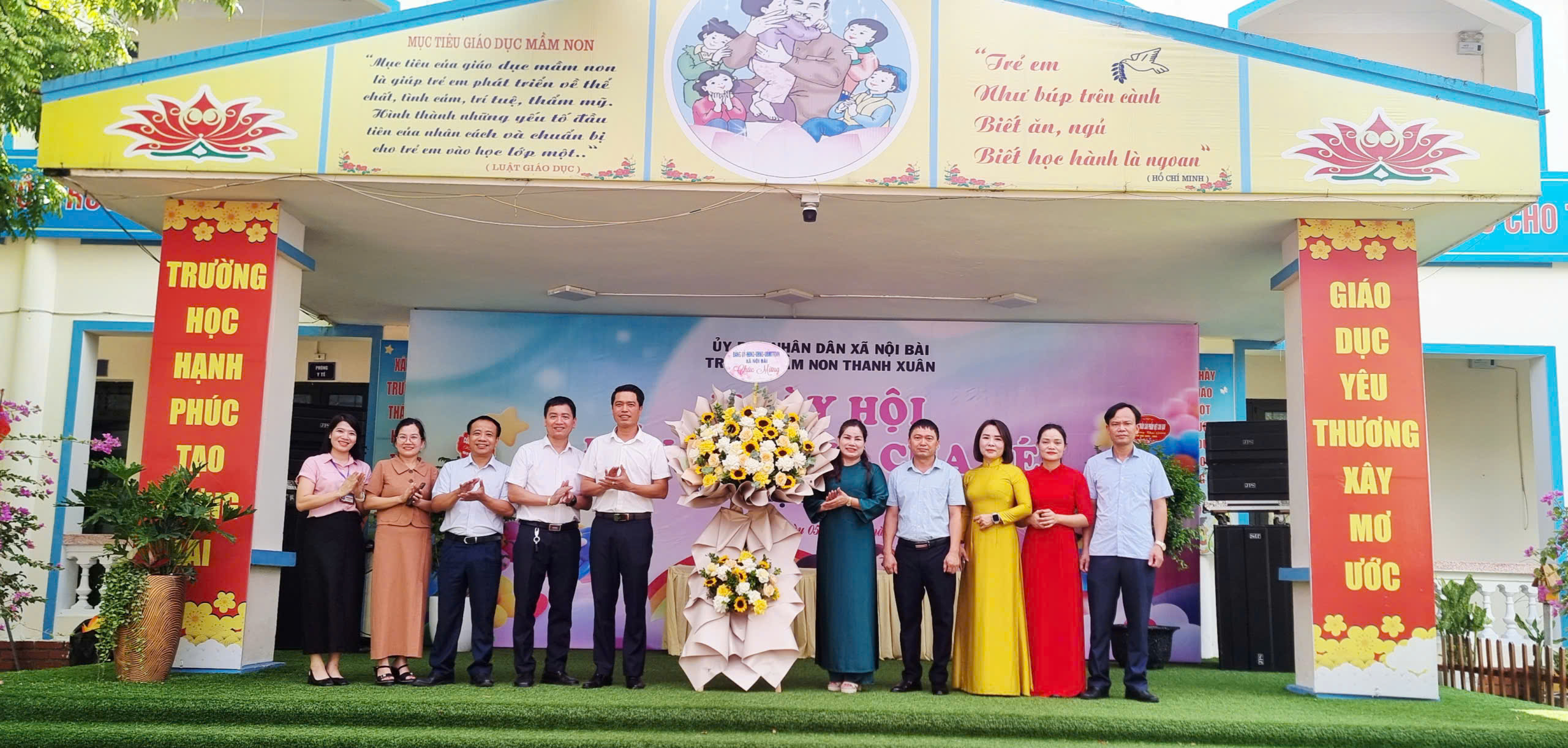 Hơn 16.000 học sinh xã Nội Bài bước vào năm học mới 2025-2026