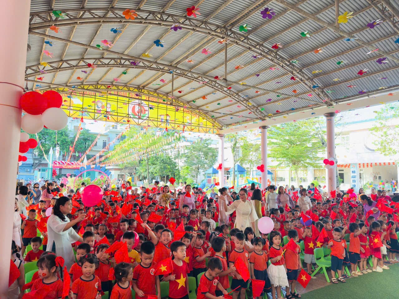 Xã Dương Hoà bước vào năm học 2025-2026 với khí thế mới, vững tâm gặt hái thành công