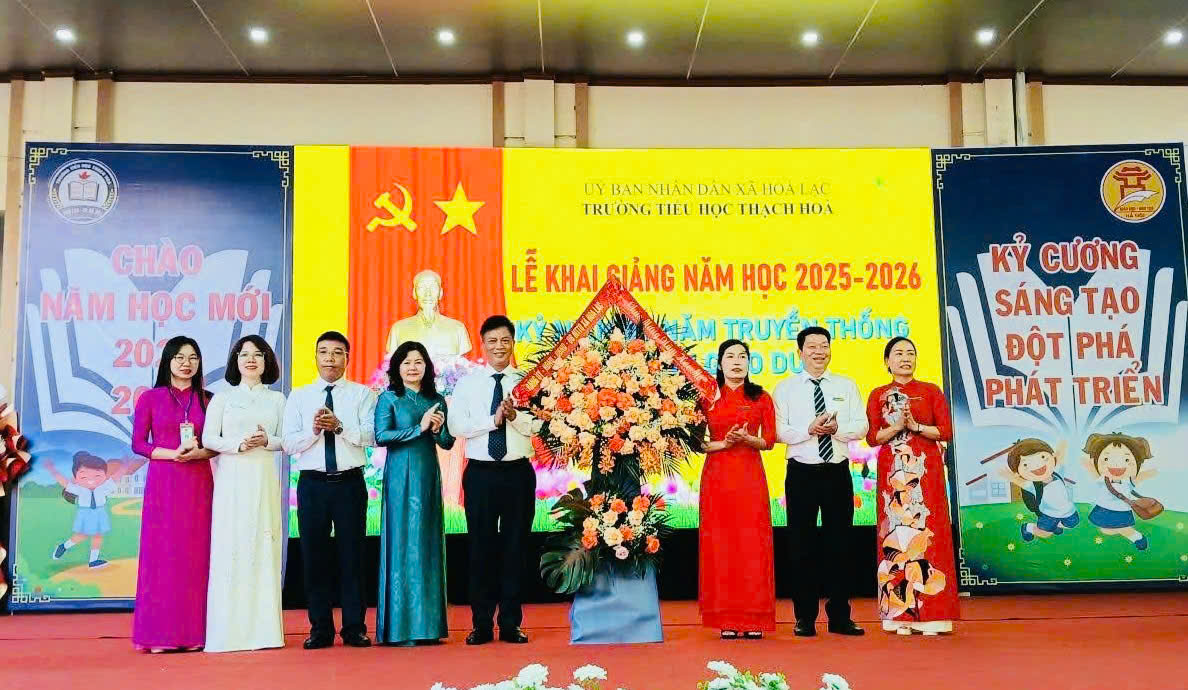 Xã Hòa Lạc: Đồng hành cùng sự nghiệp trồng người bằng những việc làm thiết thực