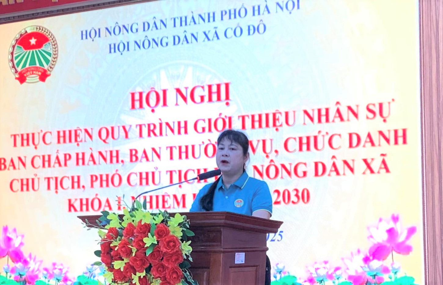 Xã Cổ Đô kiện toàn tổ chức Hội Nông dân và Hội Người cao tuổi xã