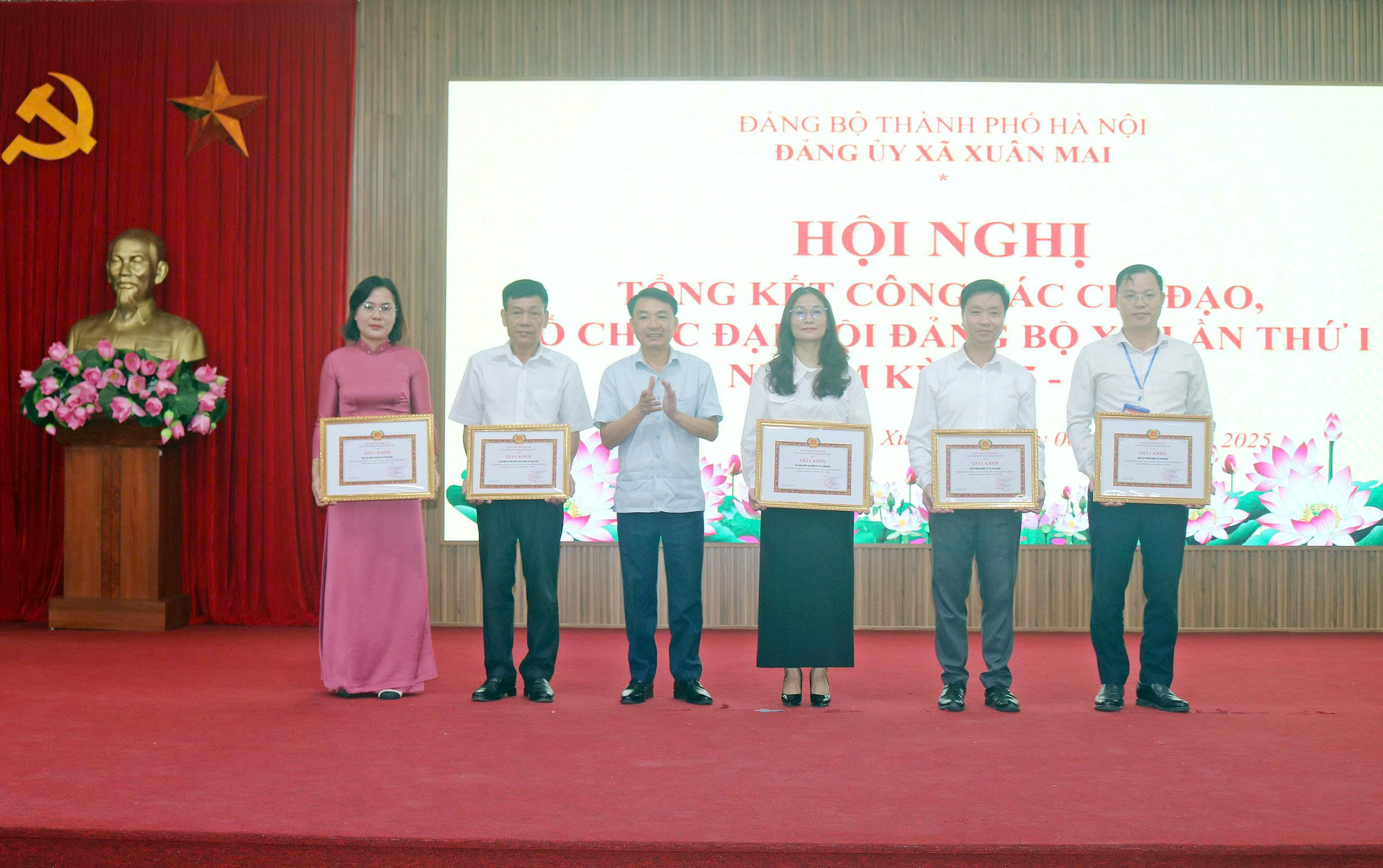 Đảng bộ xã Xuân Mai tổ chức thành công Đại hội lần thứ I, mở ra chặng đường phát triển mới