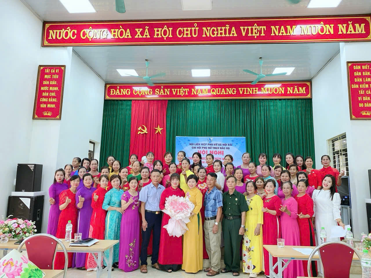 35/35 Chi hội Phụ nữ xã Nội Bài tổ chức thành công hội nghị chi hội nhiệm kỳ 2025-2030