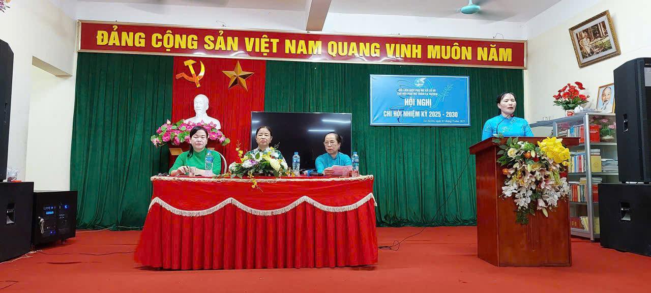 Xã Cổ Đô: 31 chi hội phụ nữ cơ sở hoàn thành hội nghị, tạo đà cho Đại hội Phụ nữ xã lần thứ I