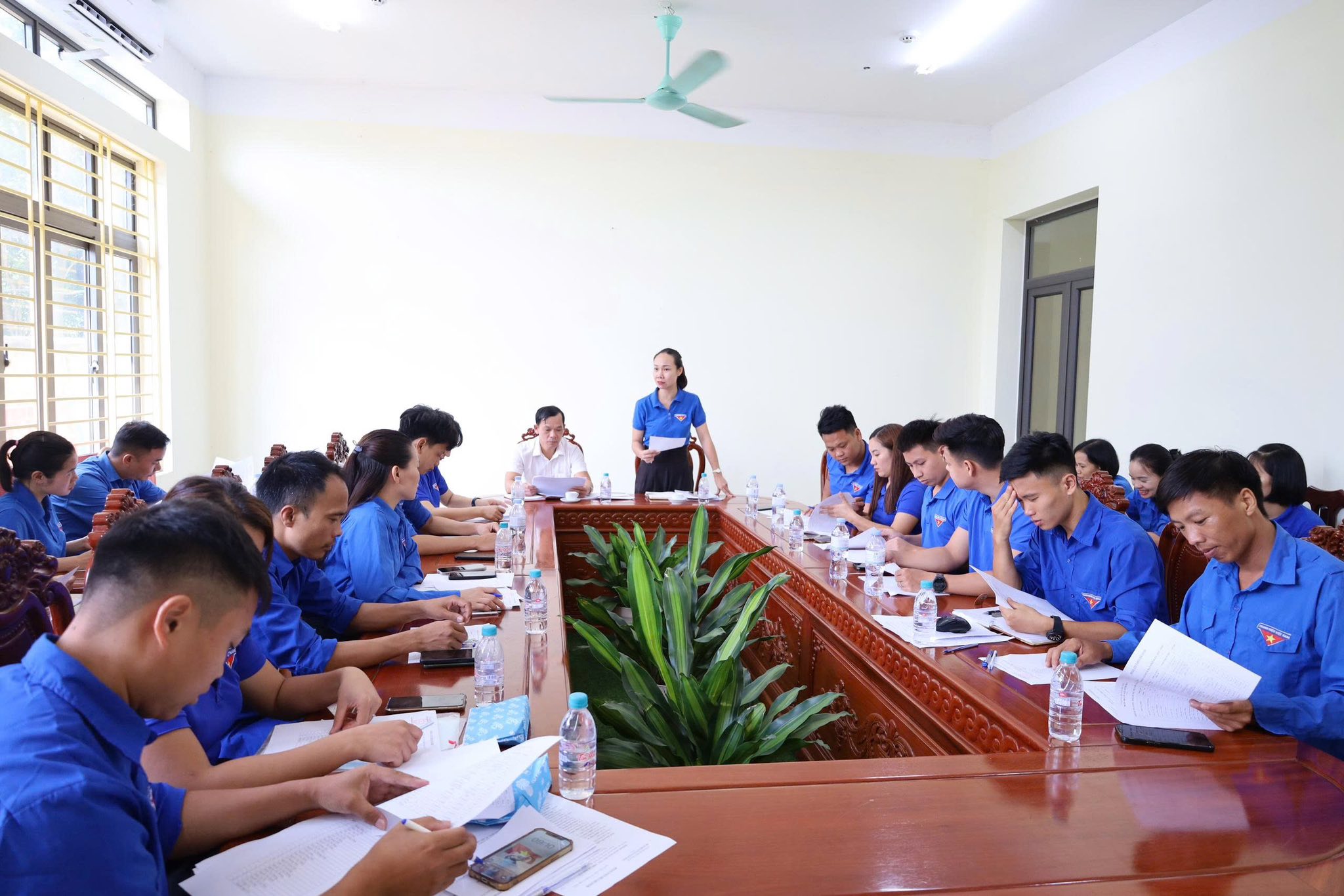 Hoàn tất công tác nhân sự, tạo tiền đề tổ chức thành công Đại hội Đoàn TNCS Hồ Chí Minh xã Suối Hai lần thứ I