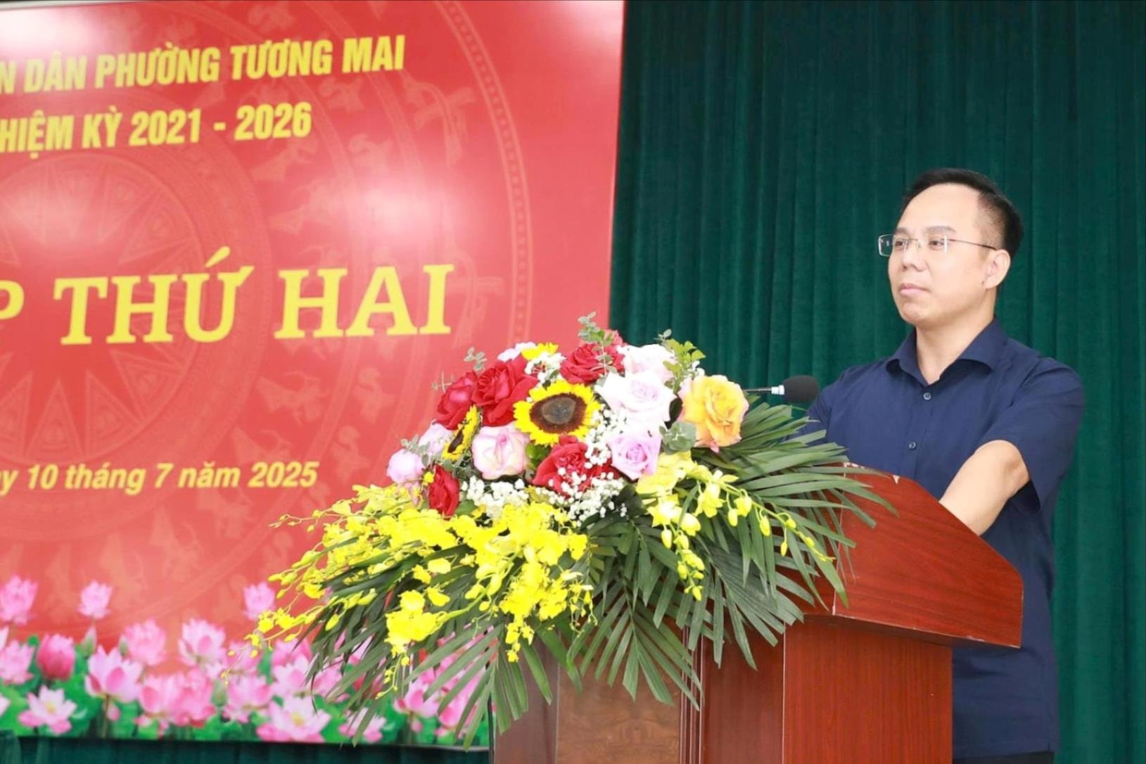 Phường Tương Mai tăng tốc triển khai nhiệm vụ phát triển kinh tế - xã hội, bảo đảm an ninh, quốc phòng 6 tháng cuối năm 2025