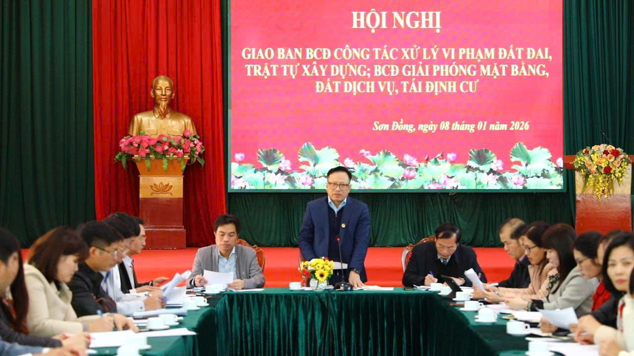 Xã Sơn Đồng siết chặt kỷ cương quản lý đất đai, trật tự xây dựng, đẩy nhanh giải phóng mặt bằng
