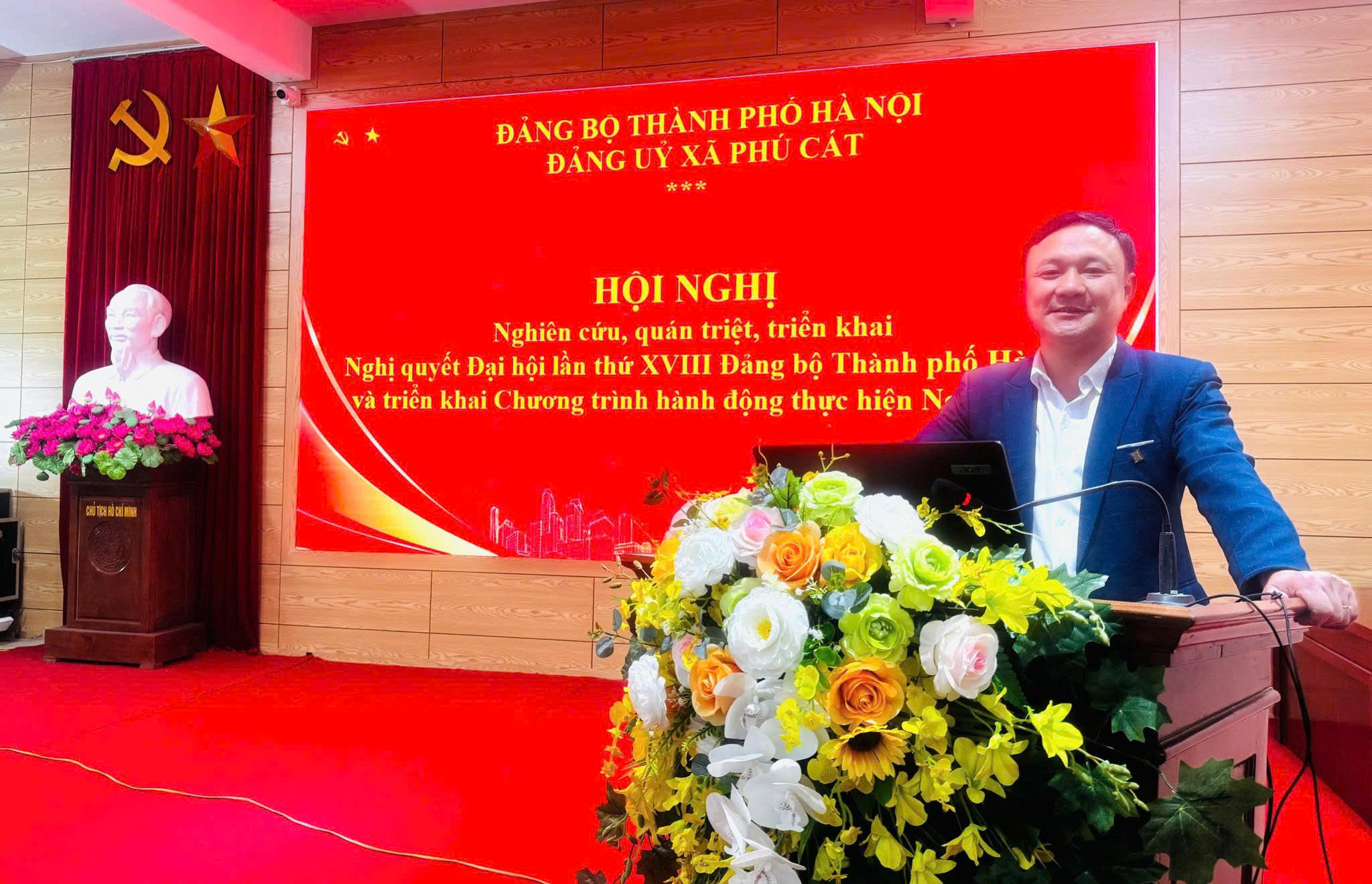 Xã Phú Cát quán triệt nghị quyết Đại hội XVIII Đảng bộ thành phố: Thấm sâu nhận thức, thống nhất hành động vì mục tiêu xây dựng Thủ đô hiện đại, hạnh phúc