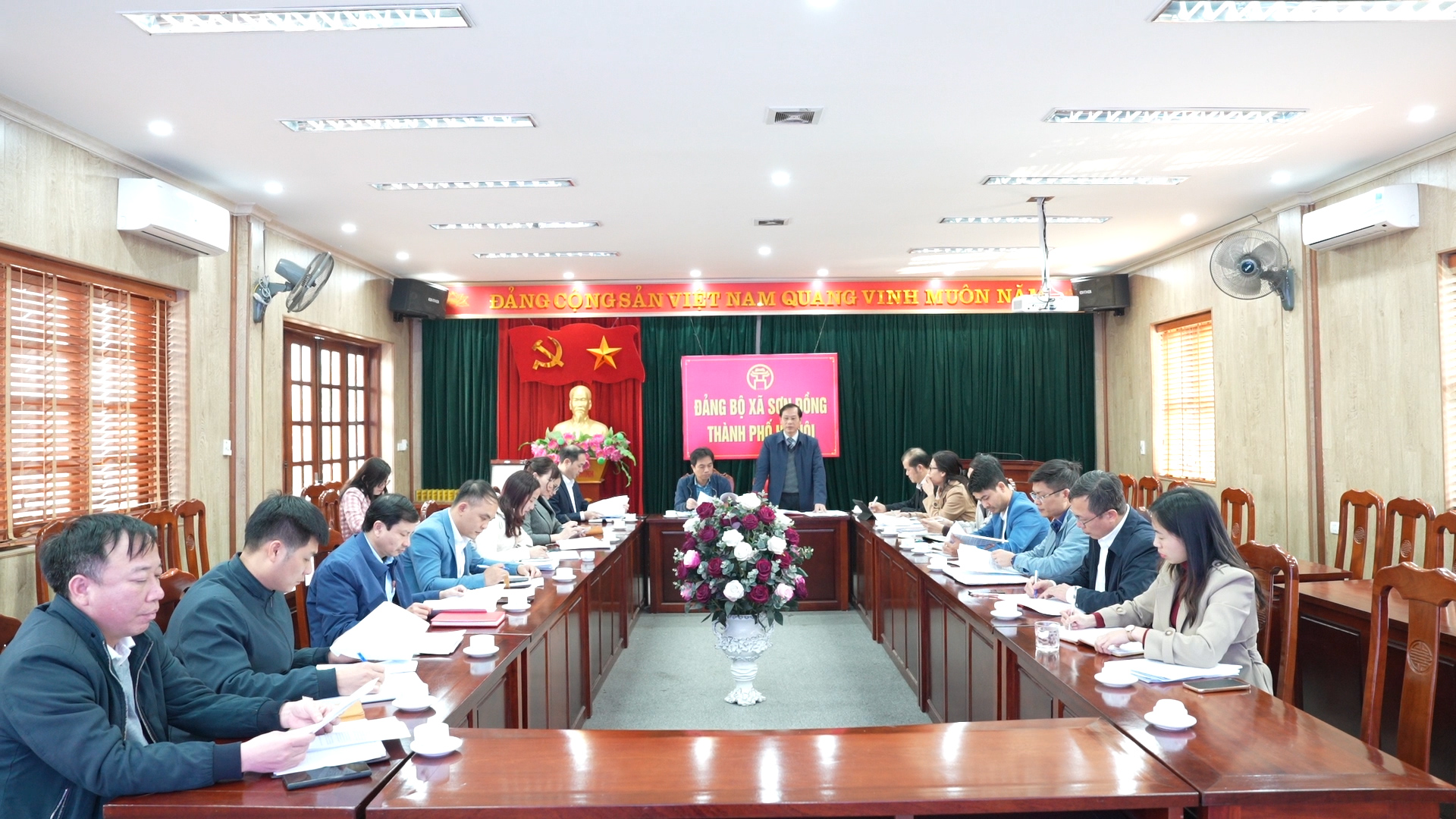 Xã Sơn Đồng xác định chuyển đổi số là động lực then chốt, triển khai Nghị quyết 57-NQ/TW với phương châm “Hành động đột phá, lan tỏa kết quả”