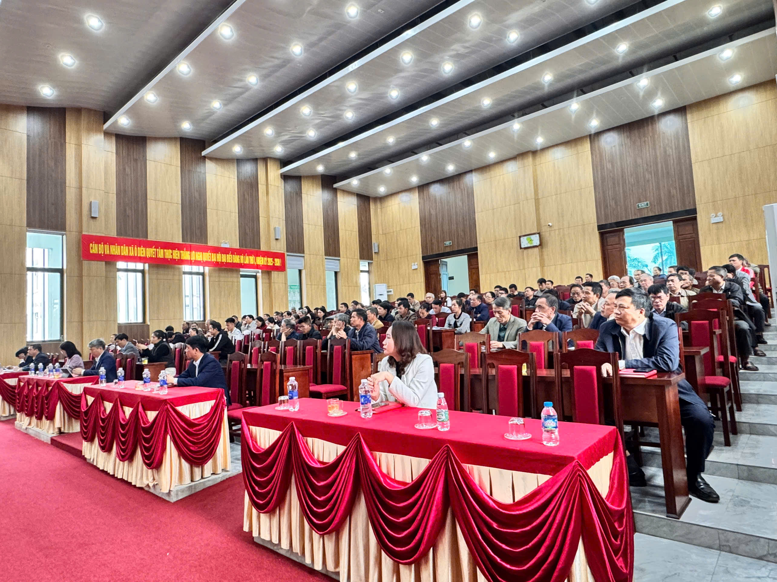 Xã Ô Diên triển khai kế hoạch tổ chức hội nghị đại biểu nhân dân xây dựng đời sống văn hóa ở cơ sở năm 2026
