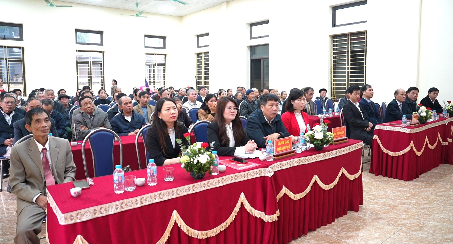 Xã Quảng Oai tổ chức điểm Hội nghị đại biểu nhân dân năm 2026 tại thôn Vân Trai