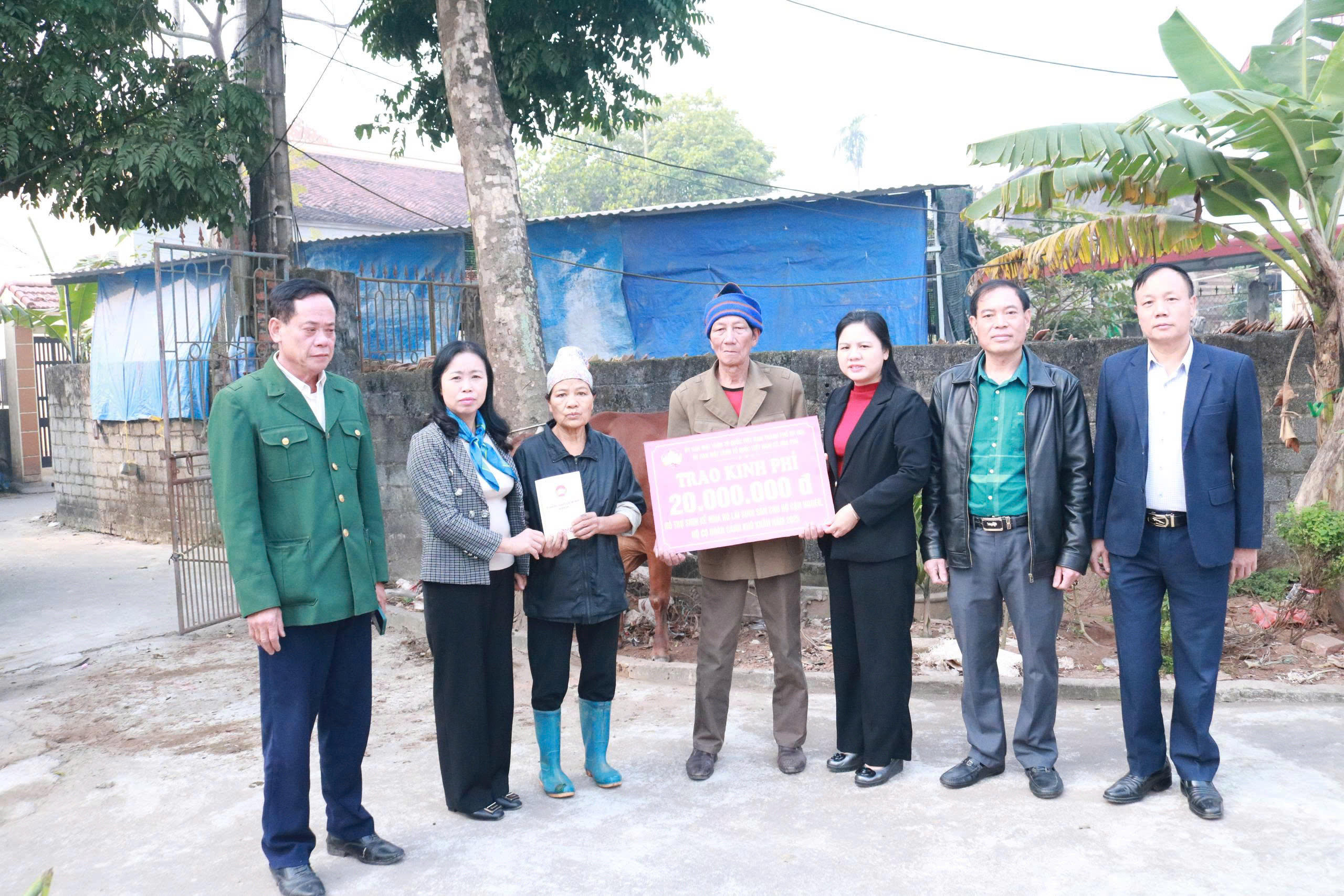 Xã Hòa Phú trao sinh kế bền vững, tạo động lực để hộ cận nghèo chủ động vươn lên
