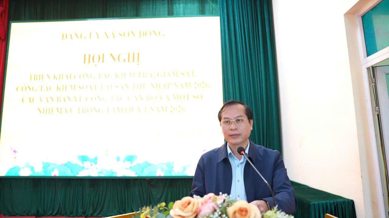 Đảng ủy xã Sơn Đồng tăng cường kỷ cương, đổi mới và nâng cao hiệu quả công tác kiểm tra, giám sát trong giai đoạn mới