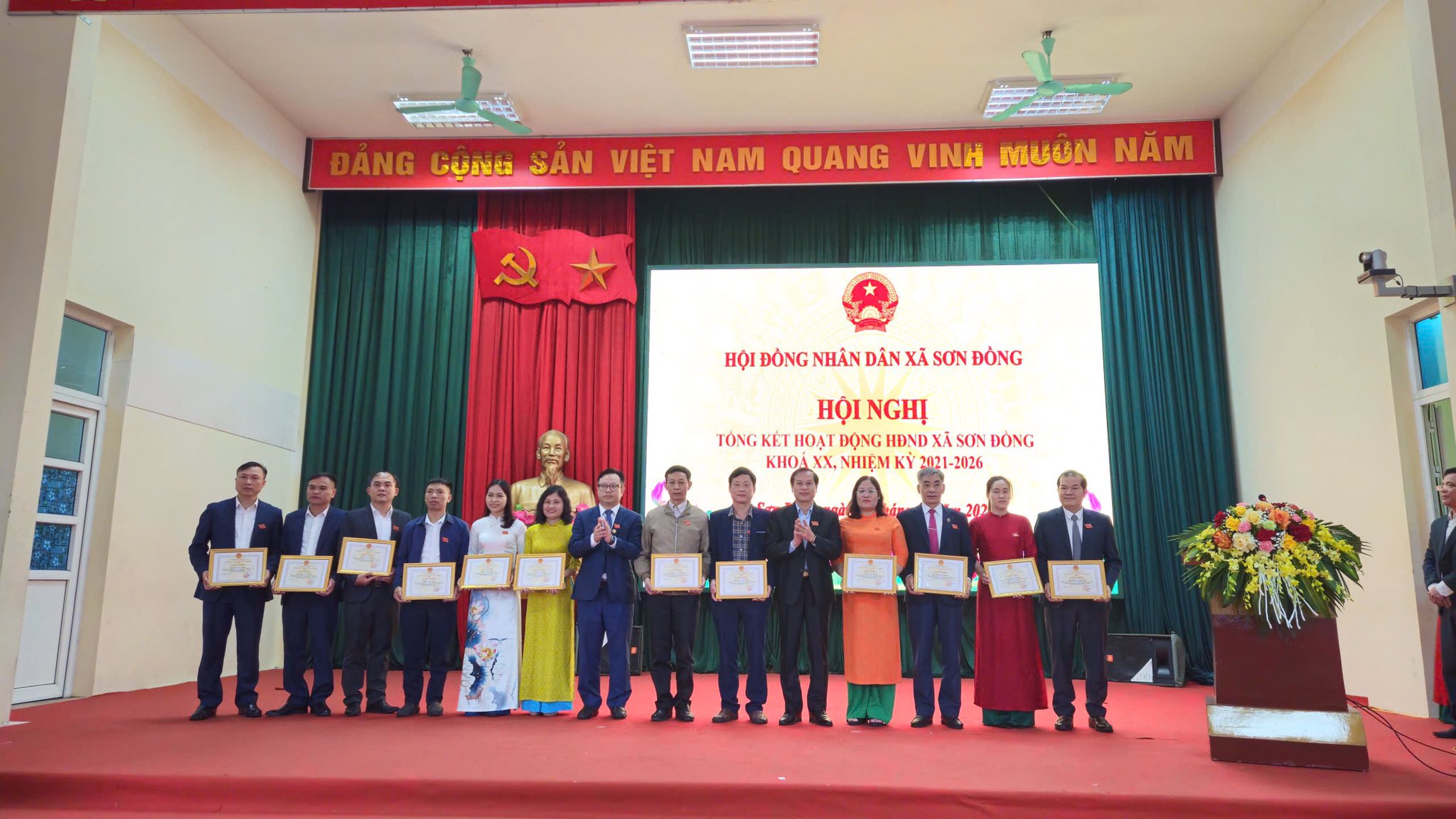 HĐND xã Sơn Đồng tổng kết hoạt động HĐND nhiệm kỳ 2021-2026, nâng cao vai trò cơ quan dân cử trong mô hình chính quyền địa phương hai cấp
