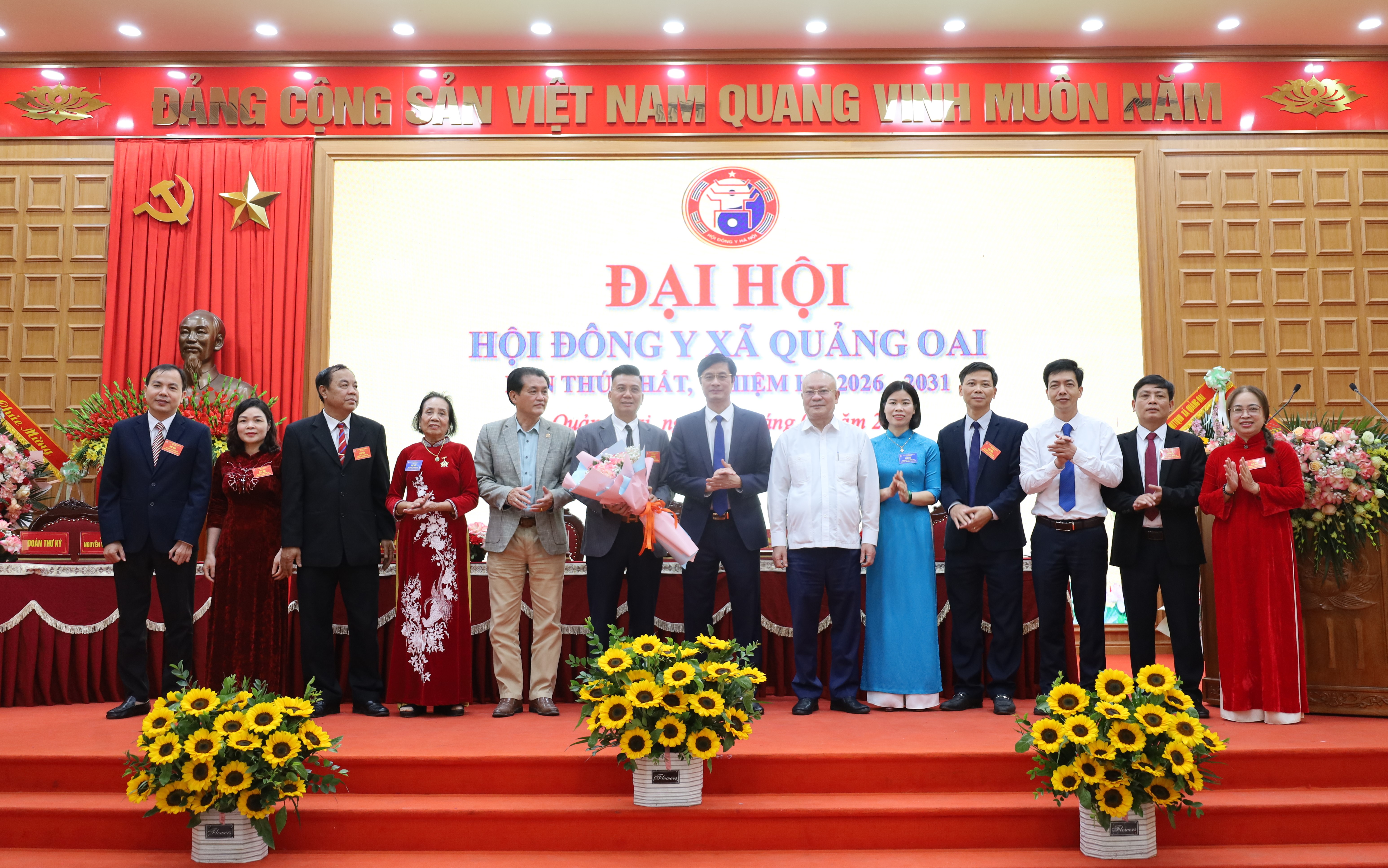 Hội Đông y xã Quảng Oai tổ chức Đại hội lần thứ I, nhiệm kỳ 2026-2031 sau hợp nhất