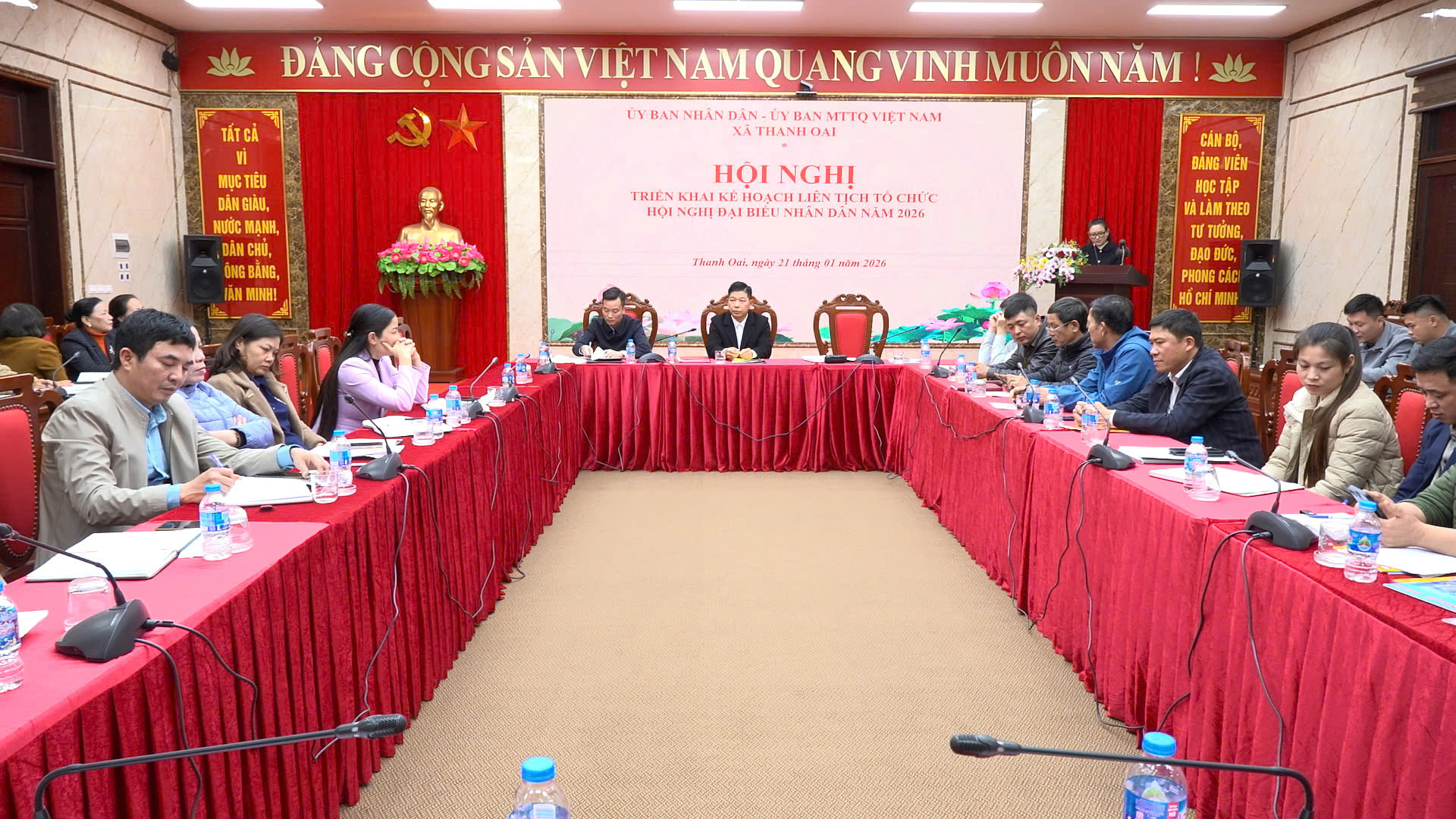 Triển khai kế hoạch tổ chức hội nghị đại biểu nhân dân năm 2026, phát huy dân chủ, lắng nghe ý kiến từ cơ sở