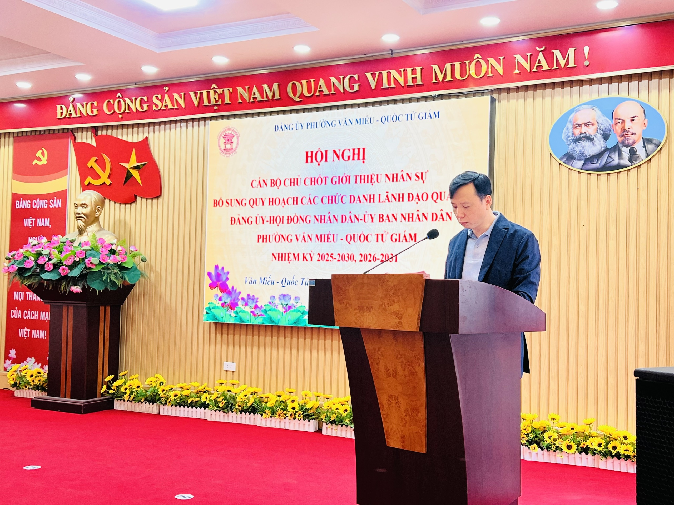 Phường Văn Miếu - Quốc Tử Giám siết chặt quy trình quy hoạch cán bộ, chuẩn bị nhân sự chủ chốt nhiệm kỳ mới