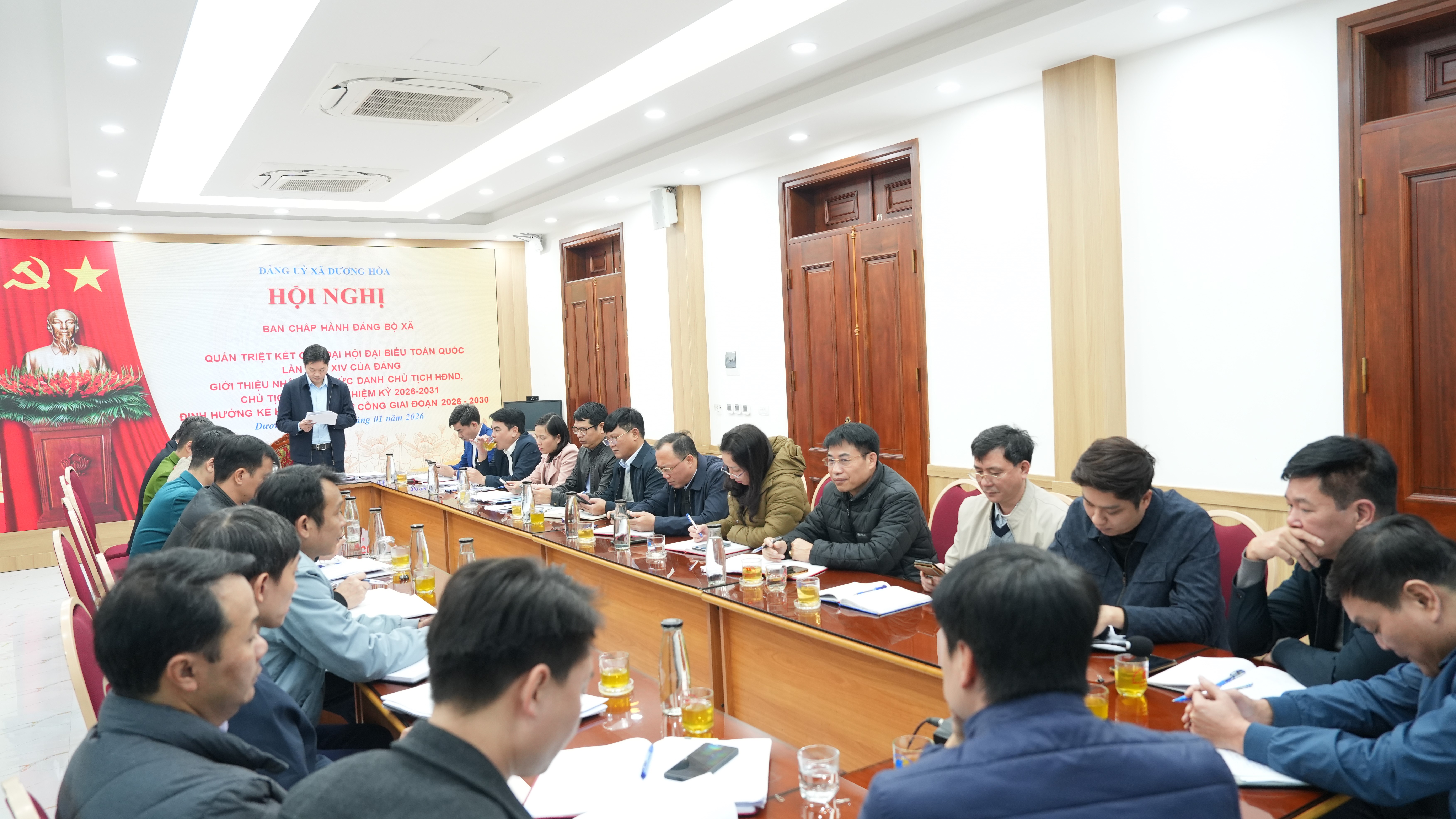 Xã Dương Hòa quán triệt Nghị quyết Đại hội XIV của Đảng, thống nhất cao nhân sự chủ chốt nhiệm kỳ 2026-2031