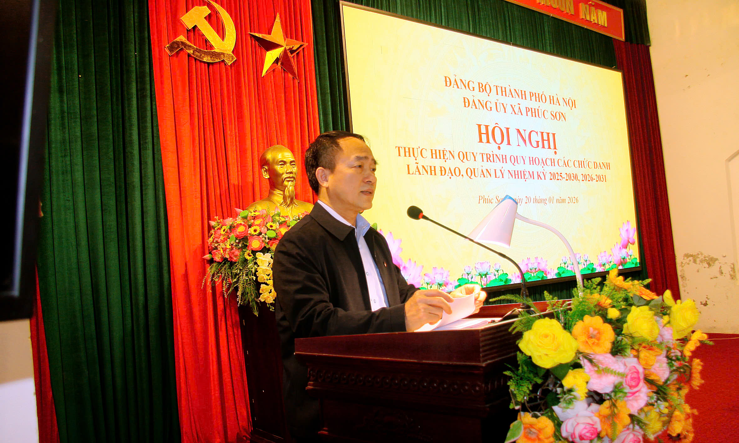Xã Phúc Sơn chủ động quy hoạch cán bộ: Bảo đảm kế thừa, nâng cao chất lượng đội ngũ lãnh đạo