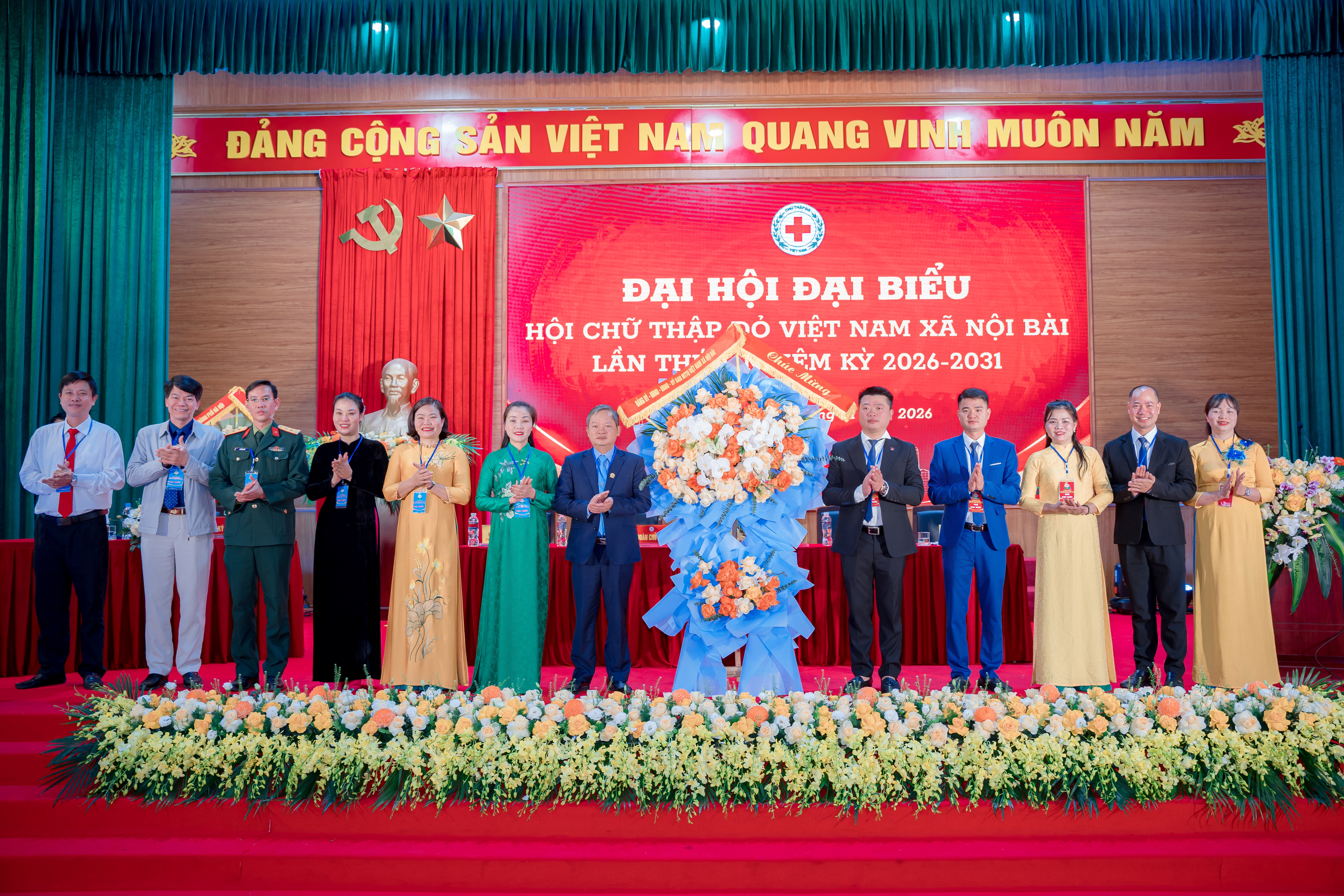 Đại hội Hội Chữ thập đỏ xã Nội Bài lần thứ nhất khẳng định vai trò nòng cốt trong công tác nhân đạo