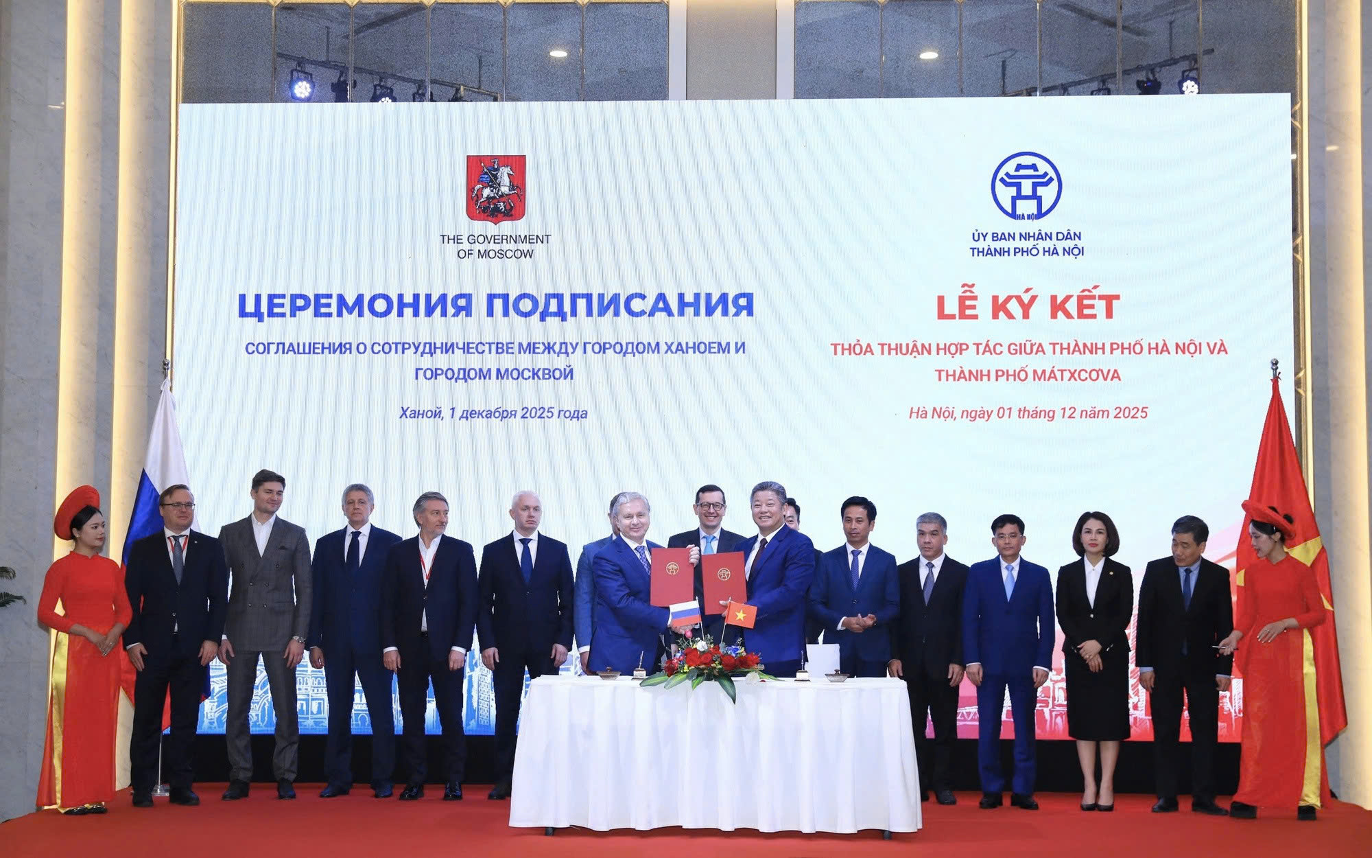 Hà Nội và Mátxcơva mở rộng hợp tác toàn diện, làm sâu sắc quan hệ hữu nghị truyền thống