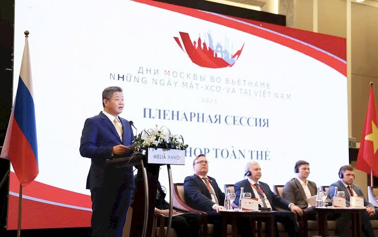 Diễn đàn doanh nghiệp Mátxcơva - Hà Nội mở rộng dư địa hợp tác đầu tư, thương mại trong giai đoạn mới