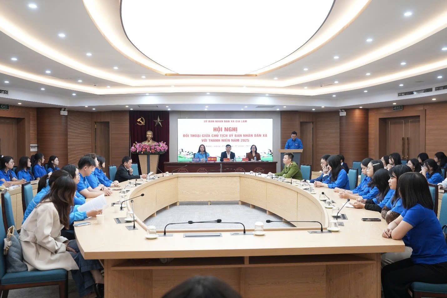 Xã Gia Lâm đối thoại với thanh niên, lắng nghe khát vọng, đồng hành kiến tạo tương lai