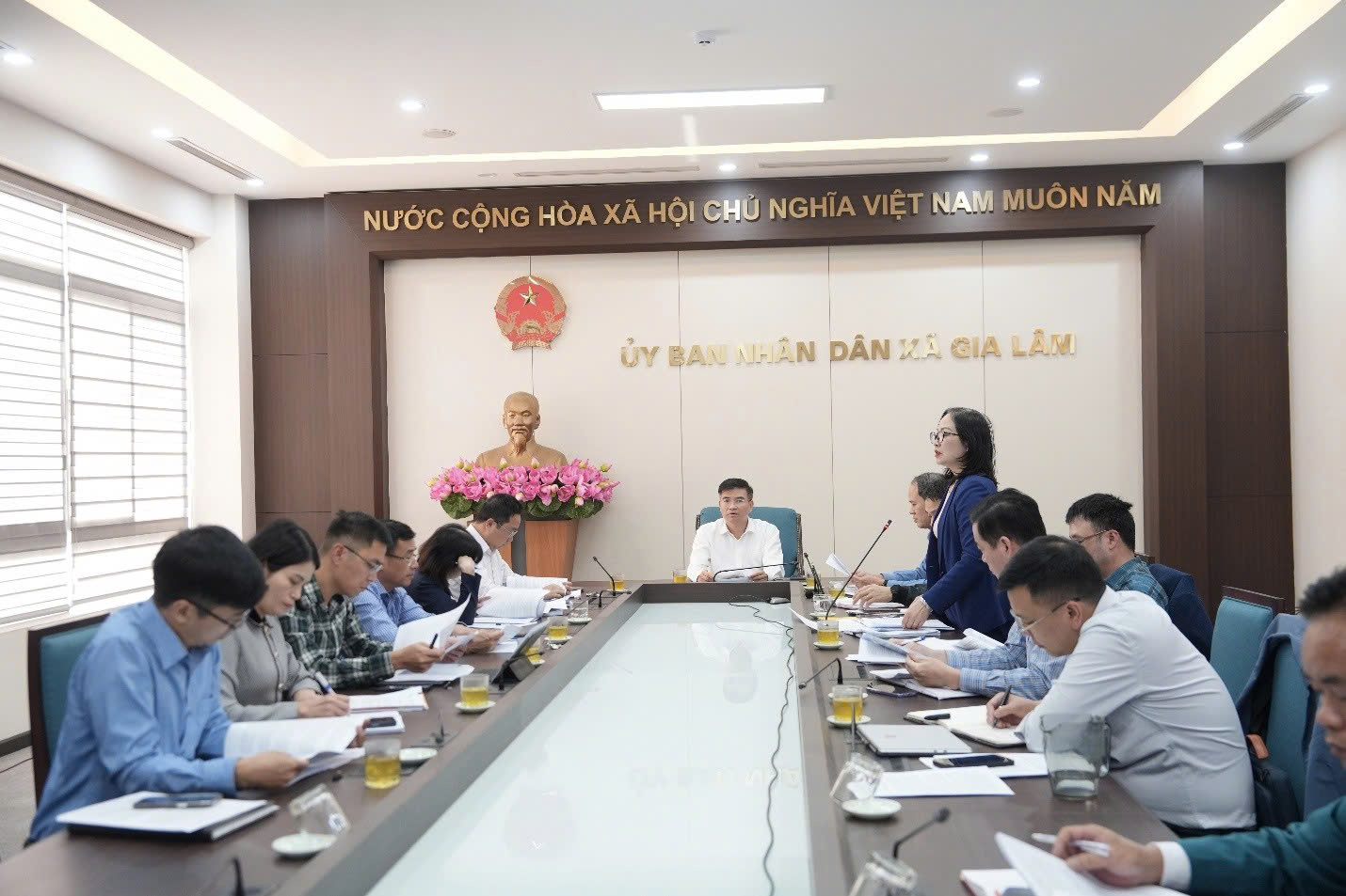 Xã Gia Lâm chủ động triển khai sớm các bước chuẩn bị bầu cử đại biểu Quốc hội khóa XVI và HĐND các cấp