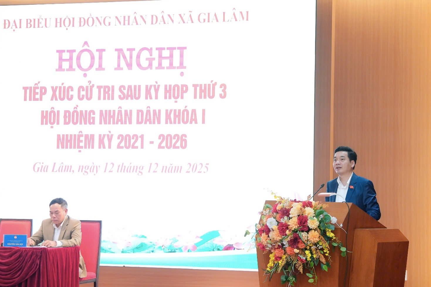 HĐND xã Gia Lâm tiếp xúc cử tri sau kỳ họp HĐND xã, lắng nghe ý kiến từ cơ sở để triển khai nghị quyết hiệu quả