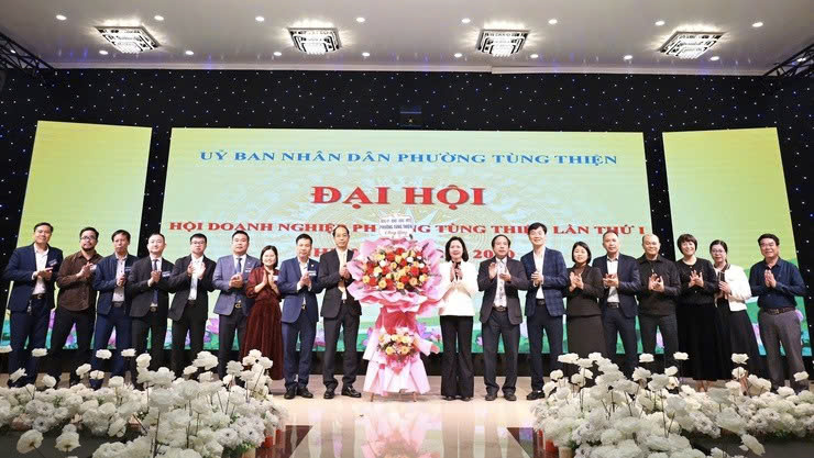 Thành lập Hội Doanh nghiệp phường Tùng Thiện, tạo nền tảng liên kết - đồng hành phát triển bền vững