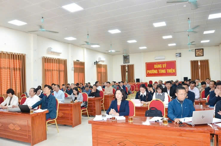 Phường Tùng Thiện quán triệt, triển khai toàn diện công tác bầu cử đại biểu Quốc hội và HĐND các cấp nhiệm kỳ 2026–2031