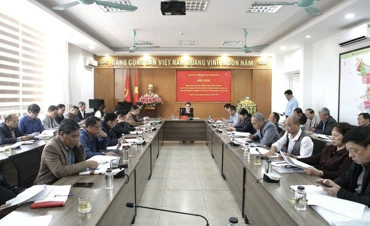 Đảng ủy phường Xuân Phương giao ban với bí thư chi bộ tổ dân phố, tập trung hoàn thành nhiệm vụ chính trị cuối năm