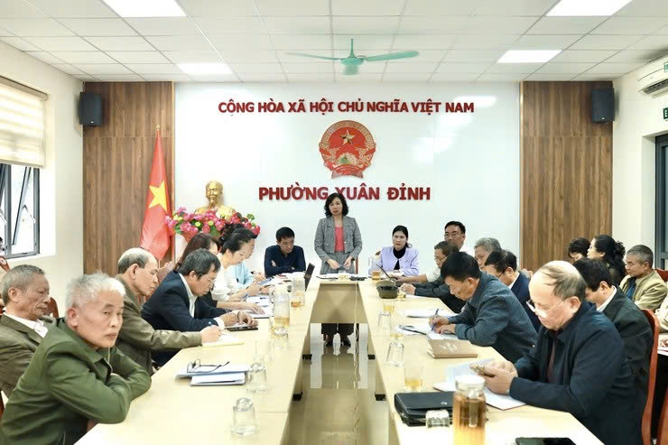 Phường Xuân Đỉnh phản biện xã hội dự thảo kế hoạch phát triển năm 2026, hướng tới đô thị thông minh - kiểu mẫu