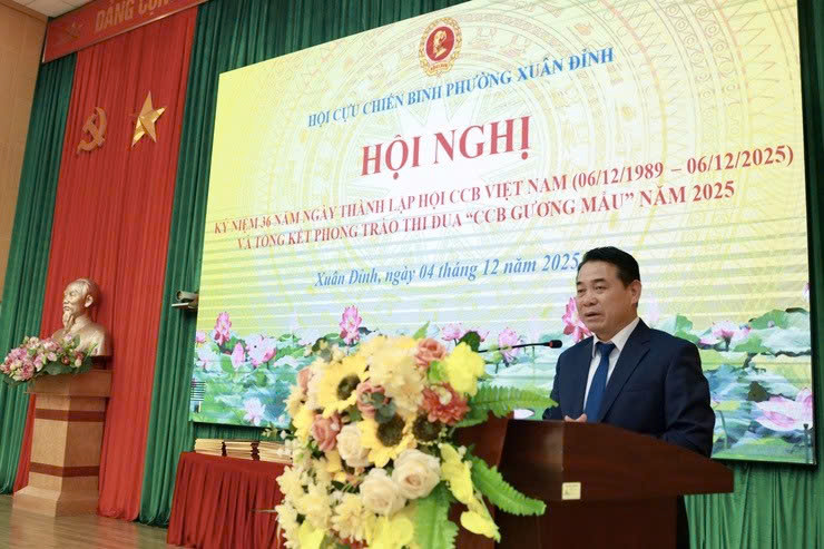Cựu chiến binh phường Xuân Đỉnh phát huy phẩm chất “Bộ đội Cụ Hồ”, lan tỏa phong trào thi đua gương mẫu