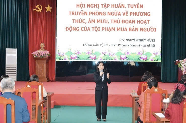 Phường Tùng Thiện tăng cường nhận diện, phòng ngừa tội phạm mua bán người trong bối cảnh không gian số