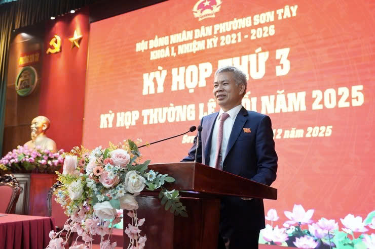 HĐND phường Sơn Tây thông qua 6 nghị quyết quan trọng, tạo nền tảng phát triển năm 2026