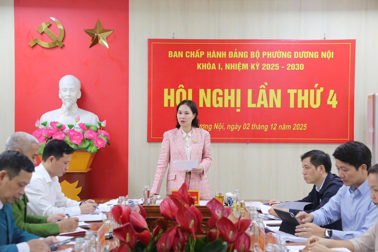 Đảng bộ phường Dương Nội thống nhất nhiều nội dung trọng tâm, tạo nền tảng phát triển giai đoạn 2025-2030