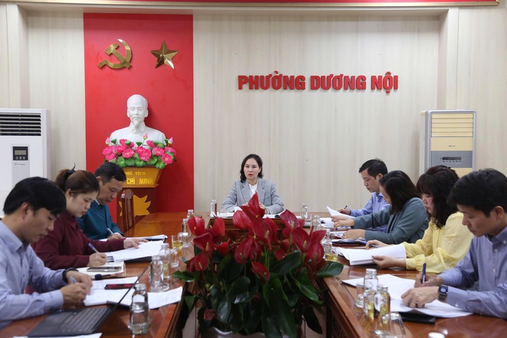 Phường Dương Nội triển khai đồng bộ công tác chuẩn bị bầu cử đại biểu Quốc hội khóa XVI và đại biểu HĐND nhiệm kỳ 2026-2031
