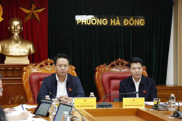 Giám sát công tác tiếp dân, giải quyết khiếu nại, tố cáo tại các phường Hà Đông, Yên Nghĩa